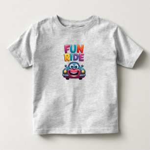Camiseta 🎉 Aventuras Divertidas de Estrada para Crianças P