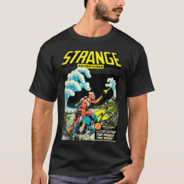 Camiseta Aventuras Estranhas - Histórias em quadrinhos Retr