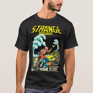 Camiseta Aventuras Estranhas - Histórias em quadrinhos Retr