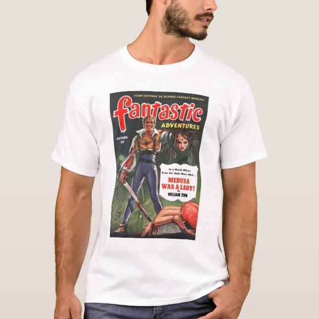 Camiseta Aventuras Fantásticas (Out, 1951) (Frente)