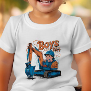 Camiseta Aventuras no Digger: Brincadeiras de Construção