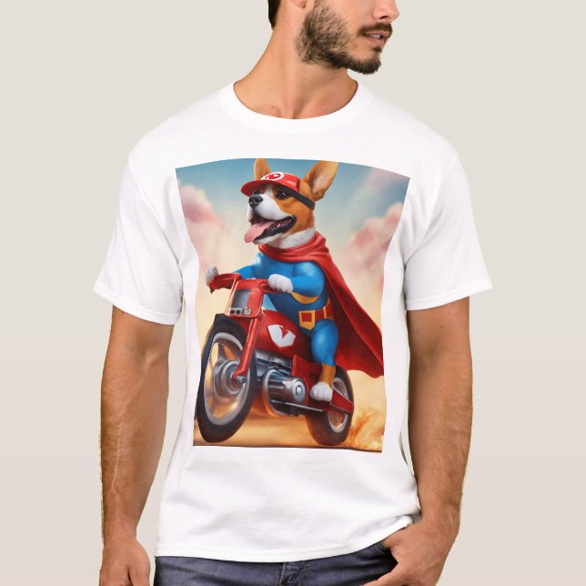 Camiseta Aventuras Pawsome: Libere Seu Lado Super Herói (Frente)