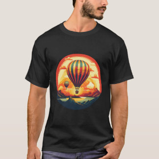 Camiseta Aventuras Perfeitas De Balões De Ar Quente Para Su