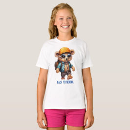 Camiseta Aventuras Sunny com Urso de Beachy - Prontos para 