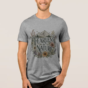 Camiseta Aventureira por Natureza Flor Silvestre Montanha A