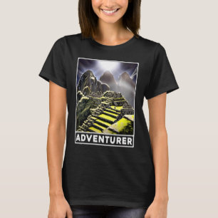 Camiseta Aventureiro Machu Picchu Cordilheira Peru