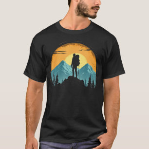 Camiseta Aventureiros da Natureza Acampamento Montanha Cami
