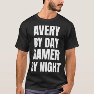 Camiseta Avery By Day Gamer Por Noite