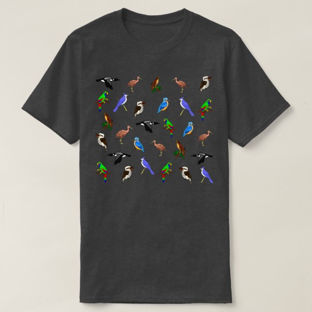 Camiseta Aves (Frente do Design)