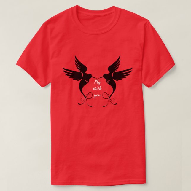 Camiseta Aves (Frente do Design)