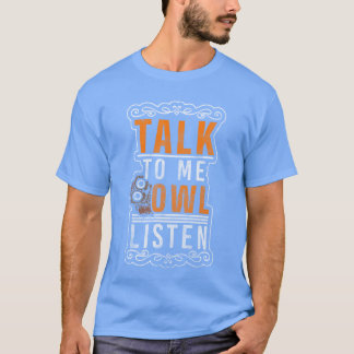 Camiseta Aves Aves Animais Retro de Sabedoria