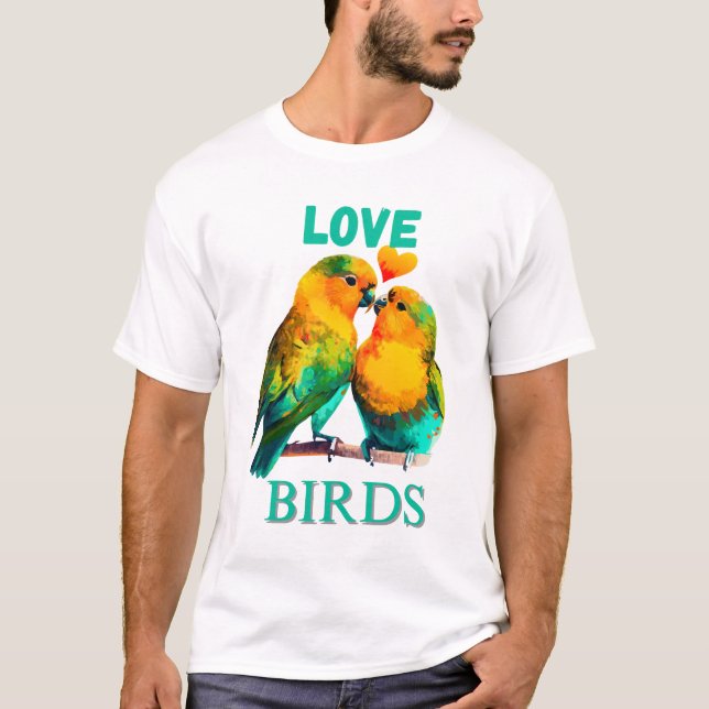 CAMISETA AVES DE AMOR (Frente)