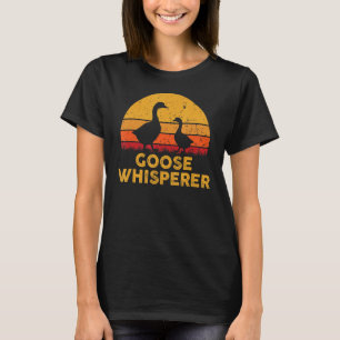 Camiseta Aves de capoeira de caça de gansos de ganso