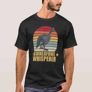 Camiseta Aves De Capoeira De Galinha-De-Coroa-Guiné Dizendo