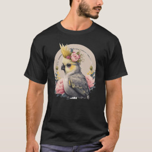 Camiseta Aves De Companhia Coroeiras-Pássaros-da-coca-branc