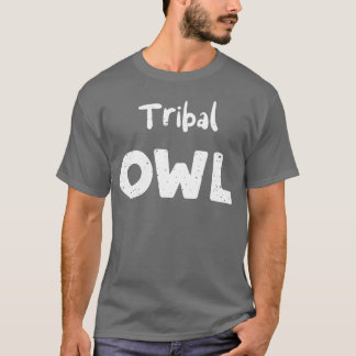 Camiseta Aves de Coruja Tribal