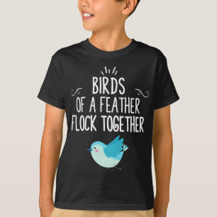 Camiseta Aves De Um Bando De Penas