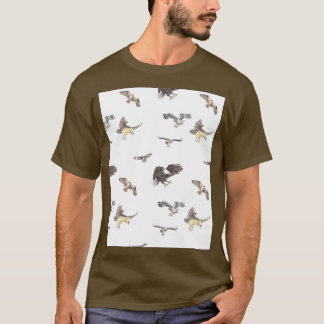 Camiseta Aves do Gráfico 1 de Presas