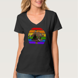 Camiseta Aves do quintal Rainbow Bird Birdwatcher Aves