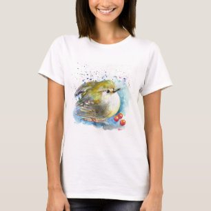 Camiseta Aves e Berries