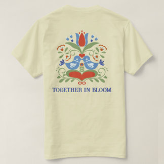 Camiseta Aves e Blossomas