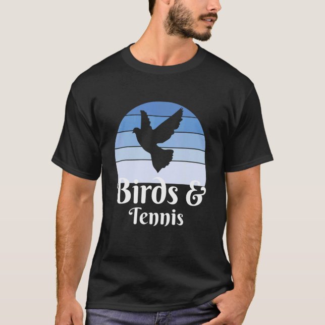 Camiseta Aves E Tênis (Frente)