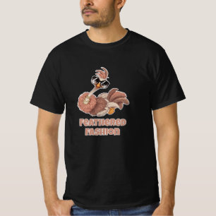 Camiseta Aves Engraçadas E Sem Voo: Designs De Ostrich