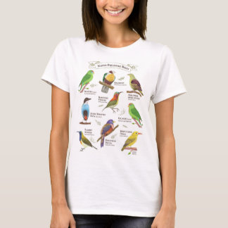 Camiseta Aves nativas nas Filipinas