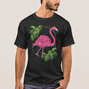 Camiseta Aves Tropicais de Natureza Selvagem Amantes de os