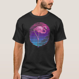 Camiseta Aves Tropicais Exóticas Animais Retro Vaporwave Ro