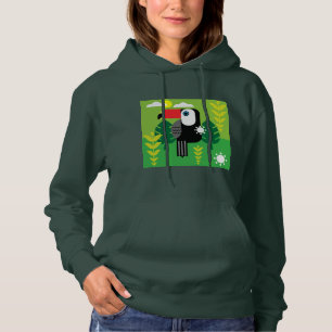 Camiseta Aves tropicais tucanas