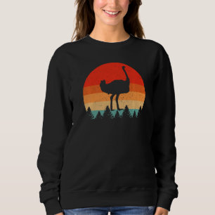 Camiseta Avestruz Animal Retro Vintage Avestruz