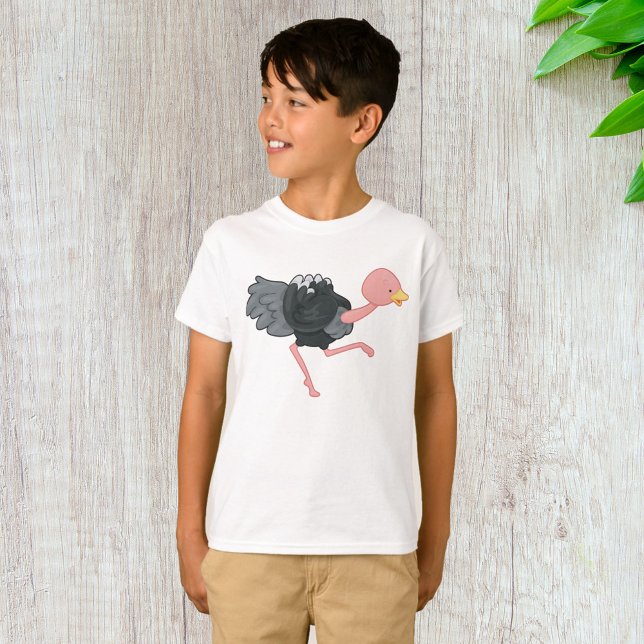 Camiseta Avestruz Correndo (Criador carregado)