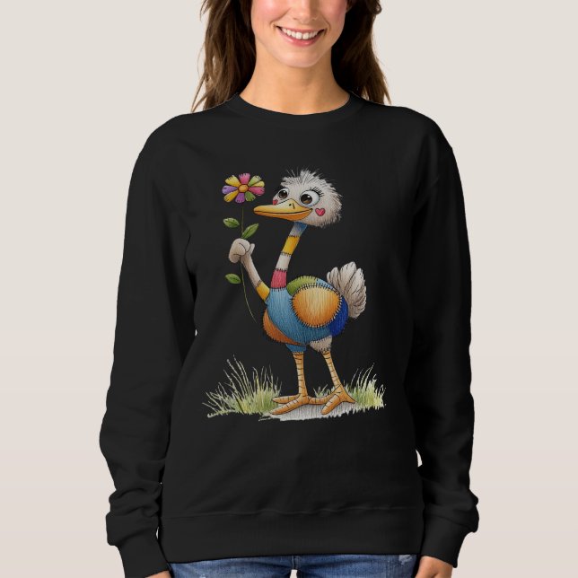 Camiseta Avestruz Fofa (Frente)