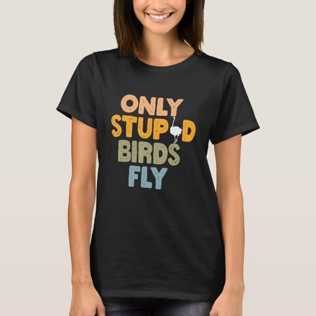 Camiseta Avestruz Fofo (Frente)