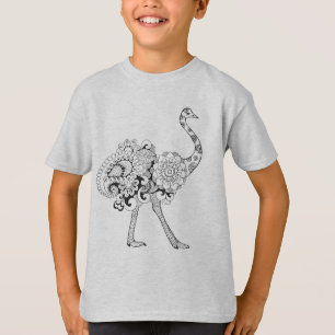 Camiseta Avestruz inspirada