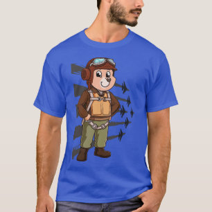 Camiseta Aviador Piloto Urso