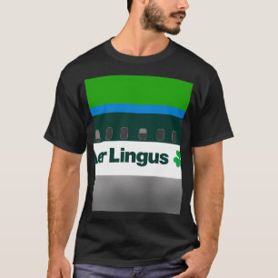 Camiseta Avião Aer Lingus 1980
