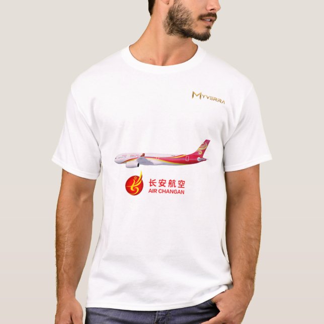 Camiseta Avião Air Changan A330 (Frente)