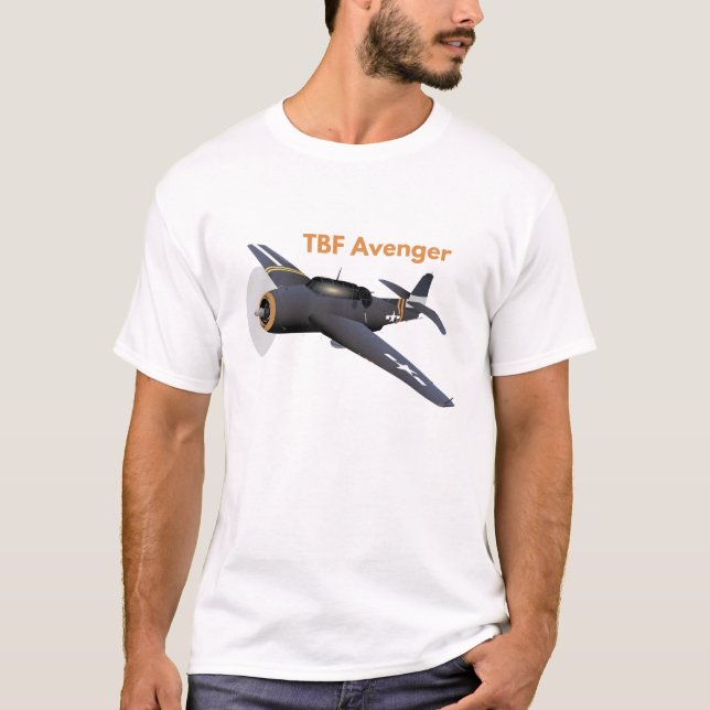 Camiseta Avião Americano WW2 (Frente)