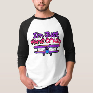 Camiseta Avião Biplano Engraçado