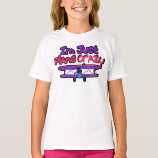 Camiseta Avião Biplano Engraçado