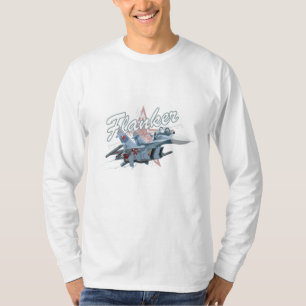 Camiseta Avião-caça-caricatura