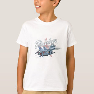 Camiseta Avião-caça-caricatura