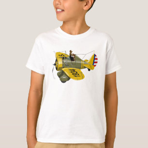 Camiseta Avião-caça-retrógrado