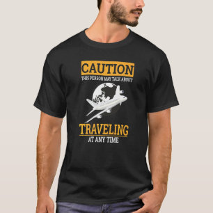 Camiseta Avião Da Terra viagem Viajando Para Viajante