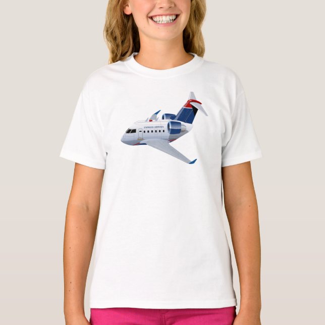 Camiseta Avião de animação (Frente)