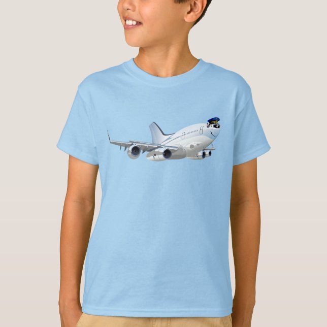 Camiseta Avião de animação (Frente)