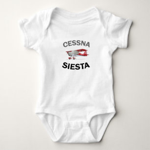 Camiseta Avião de Cessna, bodysuit engraçado do bebê
