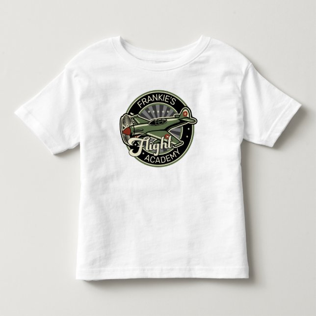 Camiseta Avião de Guerra de Caça Militar da Segunda Guerra  (Frente)